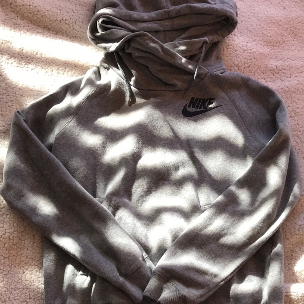 Nike turtle neck hoodie